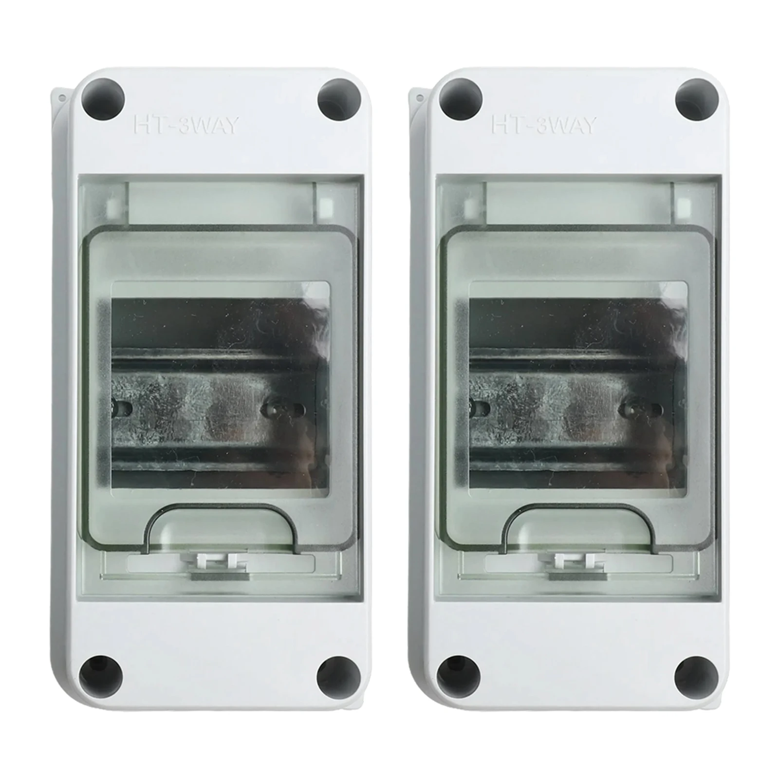 Electrical Wiring Power Management 3-Way Junction Box Easy for access Junction Box Lid Junction Box ABS Material IP65 Protection