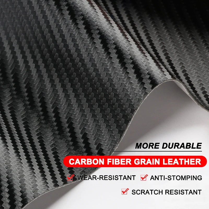 سيارة ألياف الكربون عتبة الباب حماية ملصق 4 قطعة اكسسوارات السيارات لفورد فوكس مونديو كوغا فييستا مرافقة اكسبلورر حافة MK4 #3