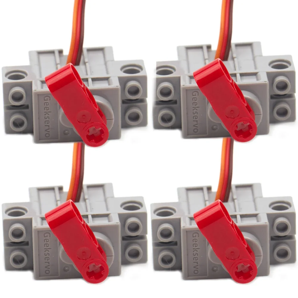 Geekservo โปรแกรม Servo 270 องศาสําหรับ Microbit สมาร์ทรถ 3-5V พวงมาลัยเกียร์รุ่นสําหรับของเล่นเพื่อการศึกษาเด็ก Legoeds