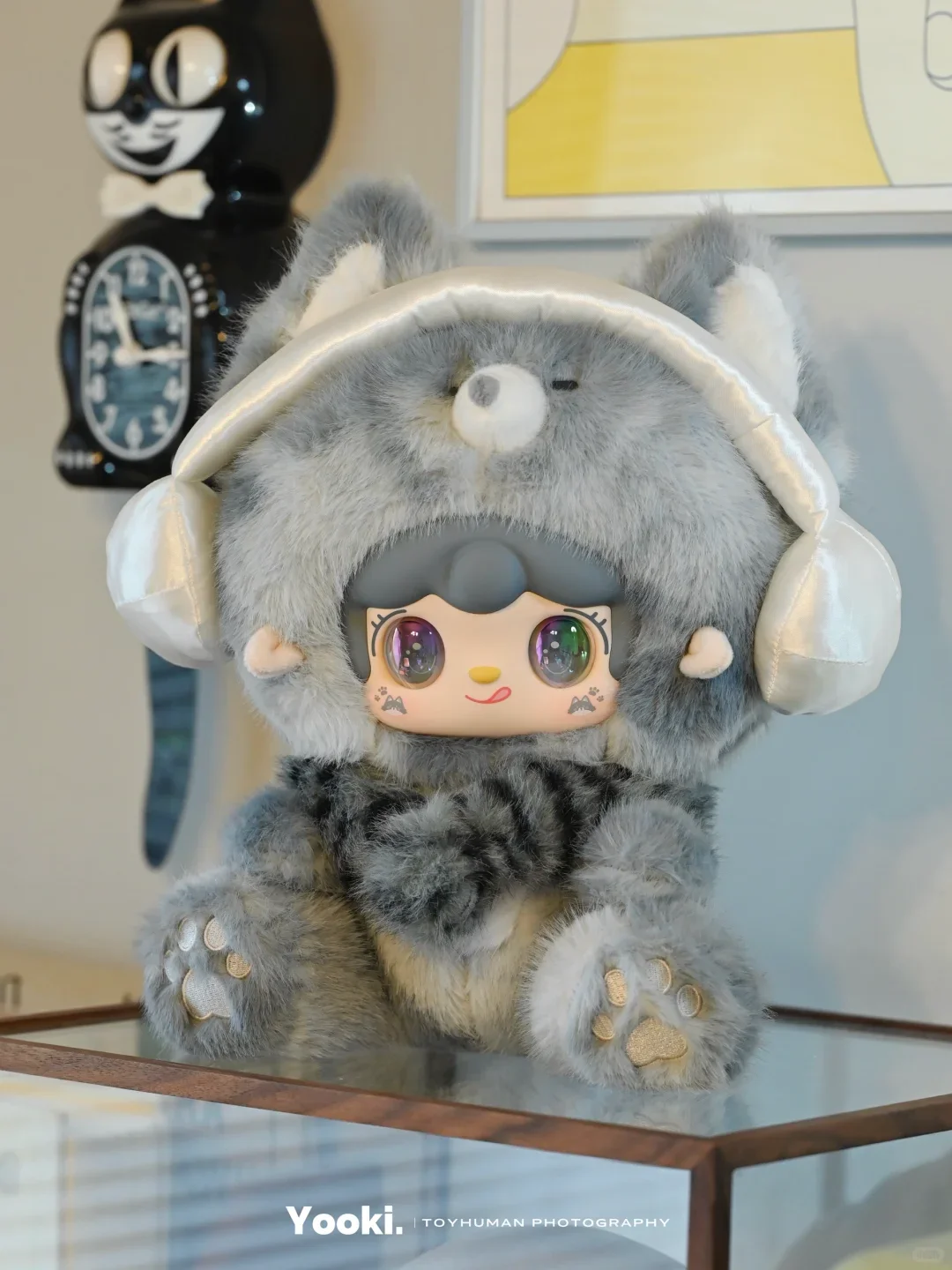 

Genuine Yooki Oxygen 400% Third Generation Versatile Idol Blind Box Large Doll Desktop Decoration Trendy Toys Surprise Gift