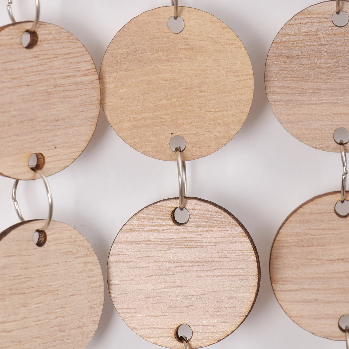 

50 шт., деревянная доска-календарь, красочная 12X0,5 см, семейное напоминание о дне рождения, настенный декор, подвесное украшение дома своими руками, календарь с принтом