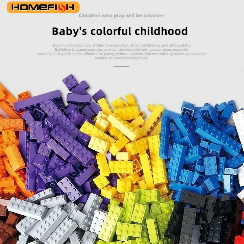 

HOMEFISH 1000 DIY креативные строительные блоки, оптовый набор, городское классическое здание, собранный подарок на день рождения, детские развивающие игрушки