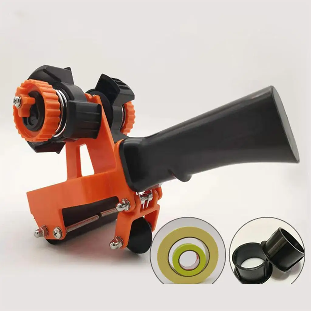 Tile Joint Masking Tape Dispenser Tool for Wall Floor Glass Beauty Seam Pasting with Stainless Steel Cut Off Blade Adjustable