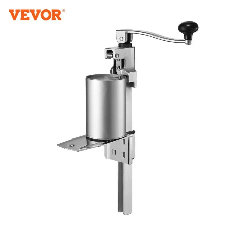 VEVOR Manual Can Opener Commercial Table Opener for Large Cans Heavy Duty Can Opener with Base Adjustable Industrial Jar Opener