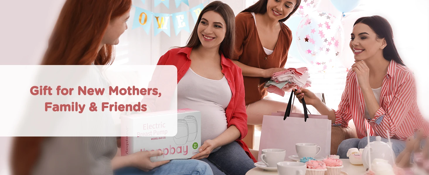 Electric Breast Pump 3 Modes 12 Levels Rechargeable Portable_voghion.com