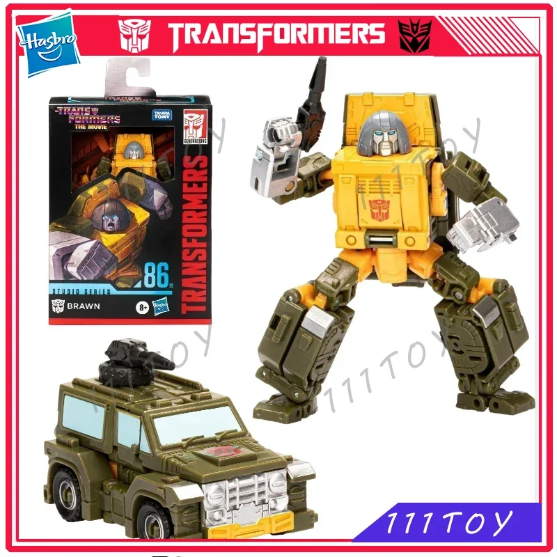 متوفر في المخزون هاسبرو محولات اللعب الكلاسيكية الفيلم 1986 SS86-22 ديلوكس براون عمل الشكل لعبة روبوت المقتنيات الهدايا الهوايات #1