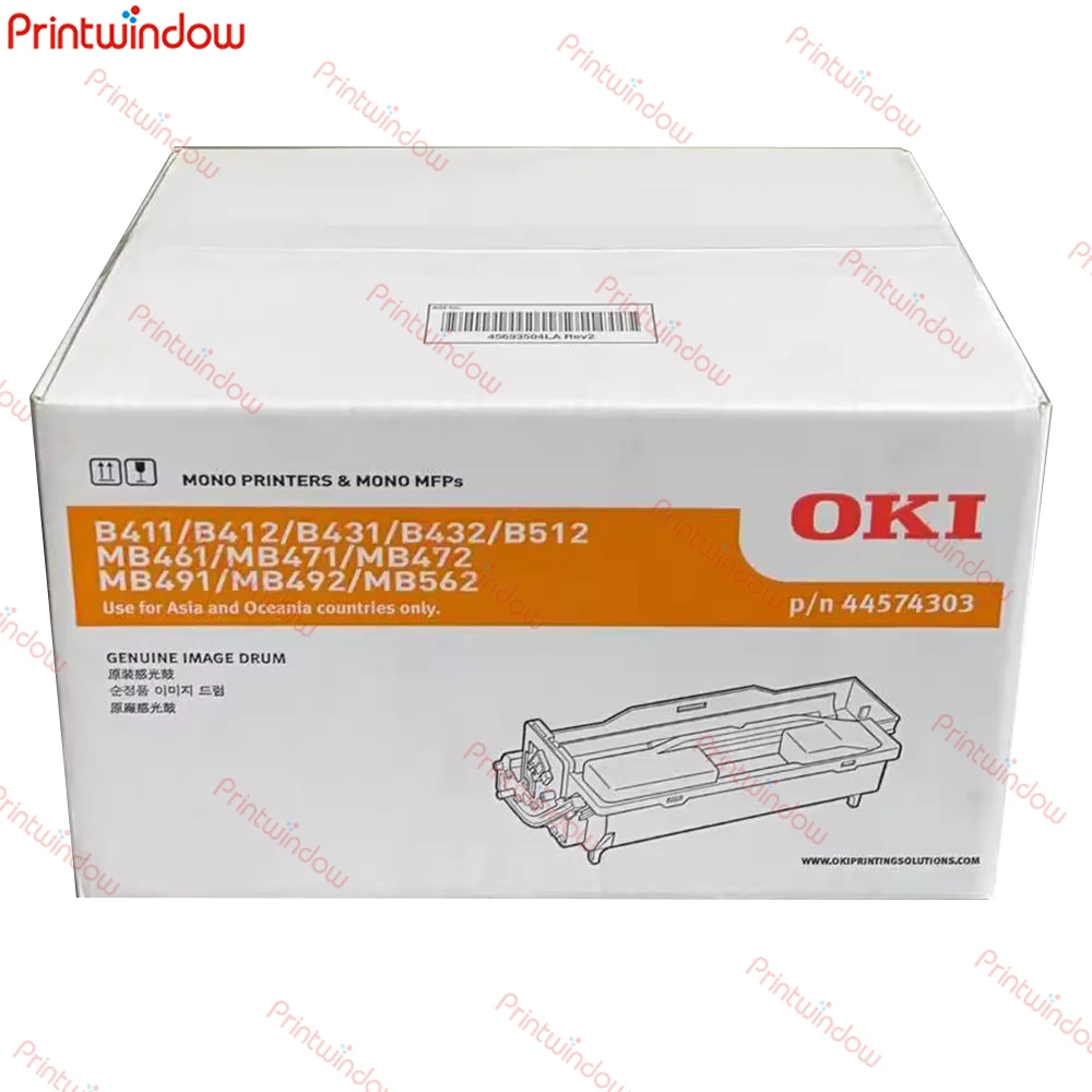 

Original New p/n44574303 Drum Unit For OKI B411 B412 B432 B512 MB461 MB471 MB472 MB491 MB492 MB562