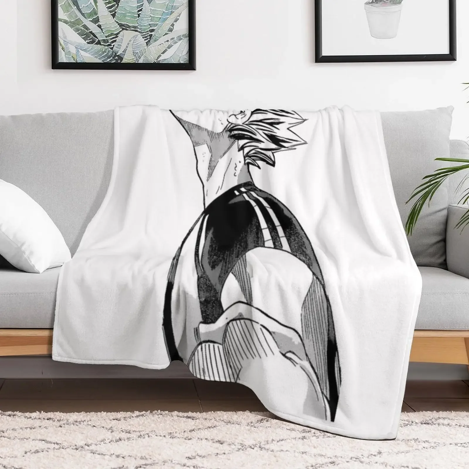 bokuto Throw Blanket Stylish Decor Blanket Gift for Friends Roommate