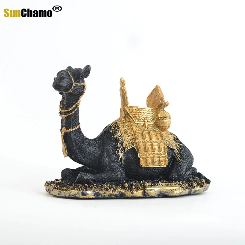 Middle East Dubai Resin Crafts Egypt Ornaments UAE Qatar Travel Souvenir Desert Camel Decoration Home Decoration