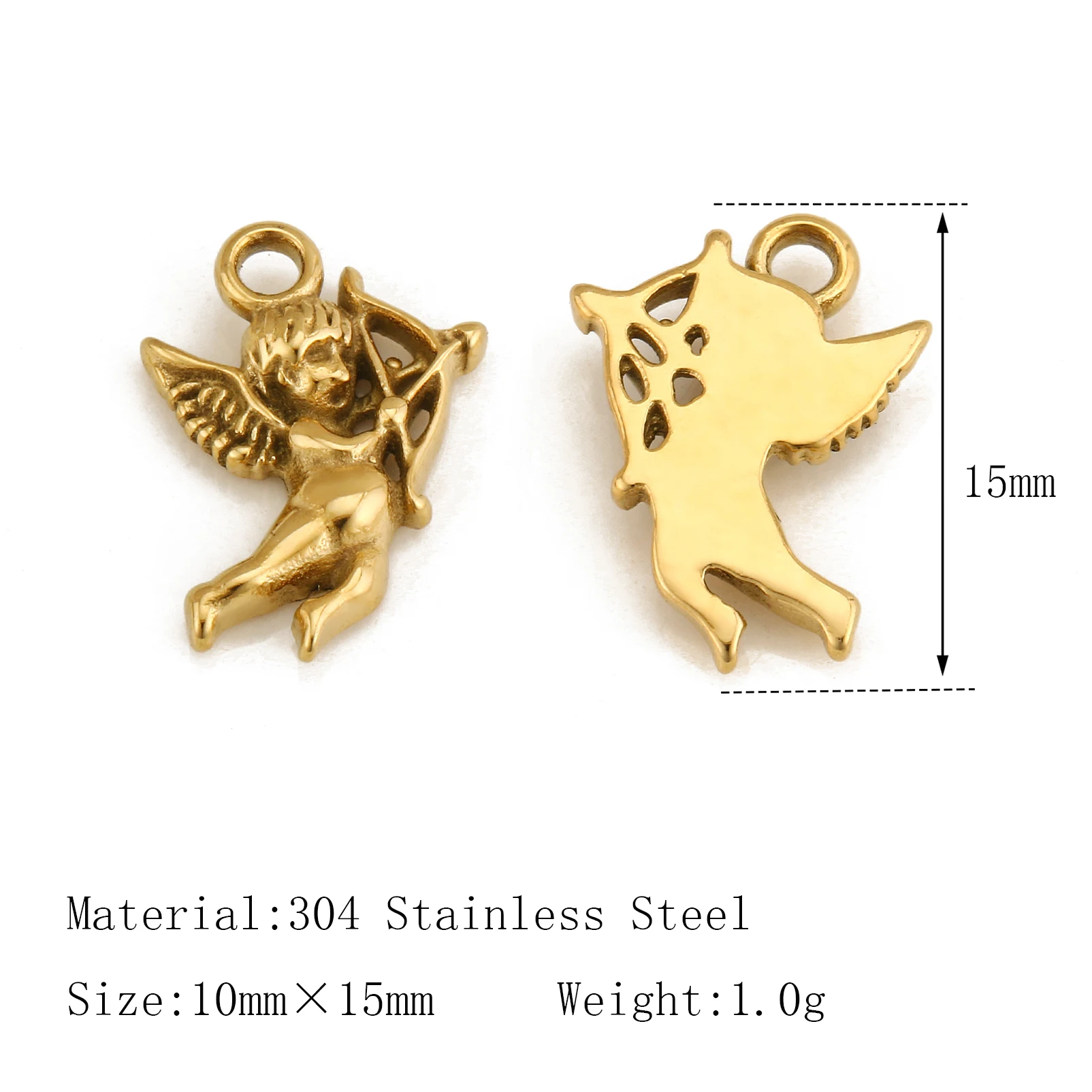 3 stuks vliegtuig/lichaam/cowboylaars/okshoorn bedels roestvrij staal waterdichte hangers DIY oorbellen ketting sieraden maken bevindingen