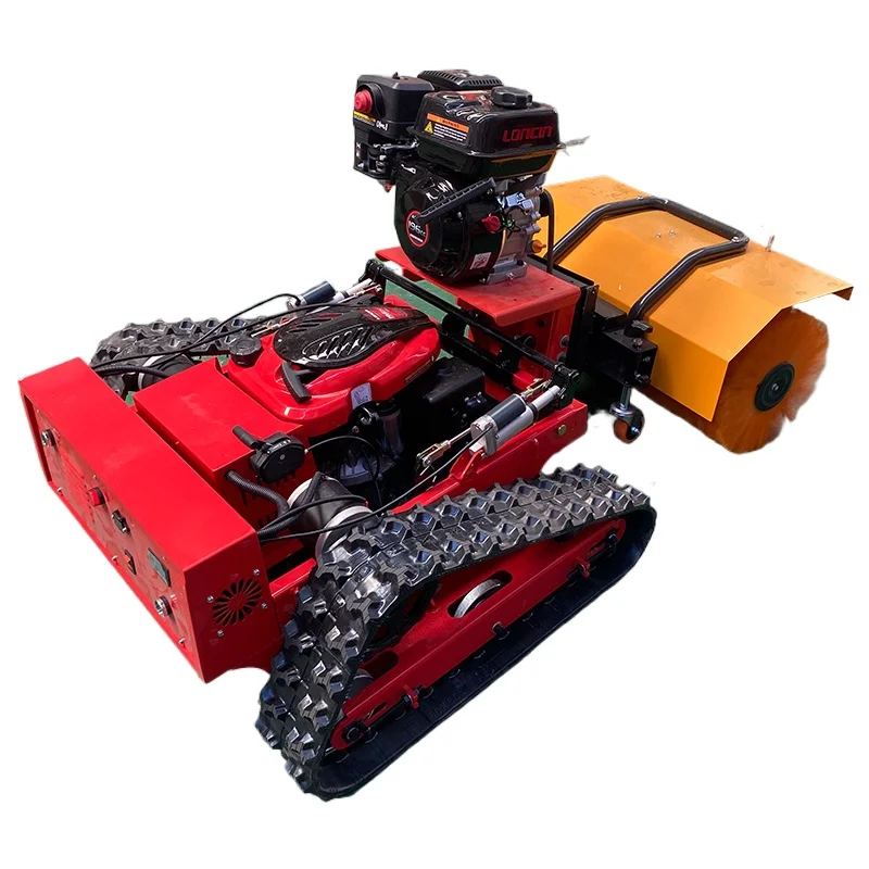 Customized Upgraded Remote-controlled Lawn Mower, Garden Oil Lawn Mower Robot CE/ISO Certified Sale Garden