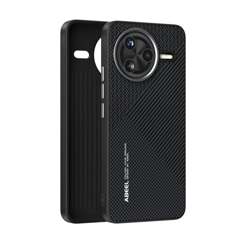 

For POCO F7 Pro Case Stylish Superior Invisible Magnetic Hard Leather Cover for POCO F7 Ultra Shockproof Bumper Funda