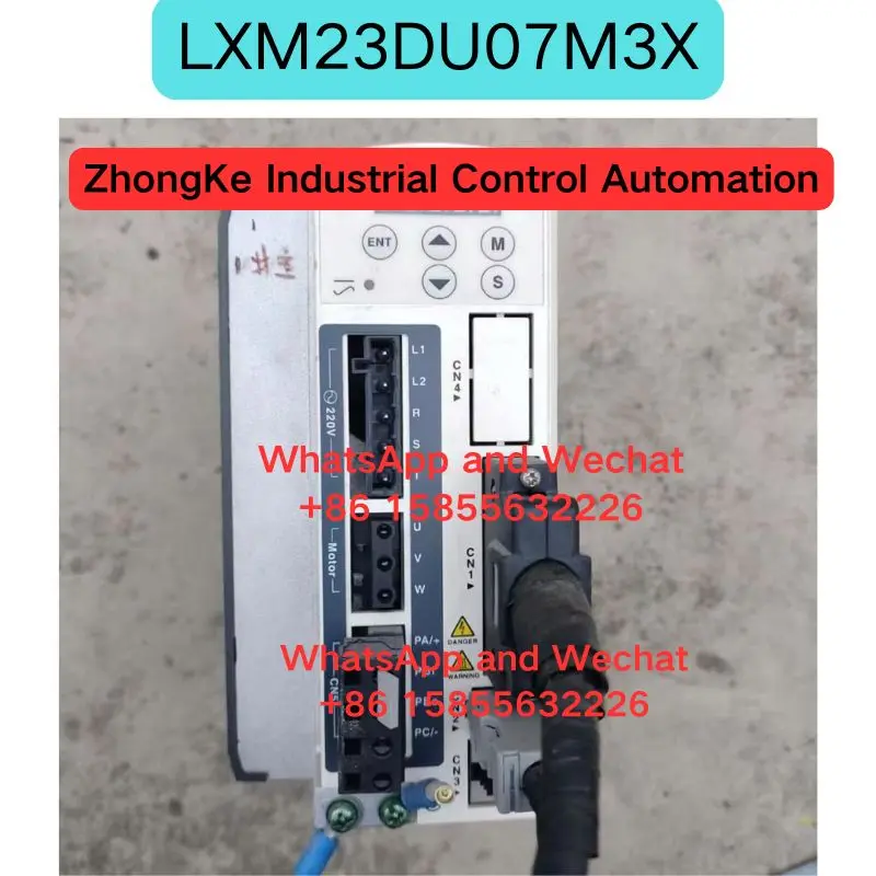 

Б/у привод LXM23DU07M3X. Функциональный тест пройден. Быстрая доставка.