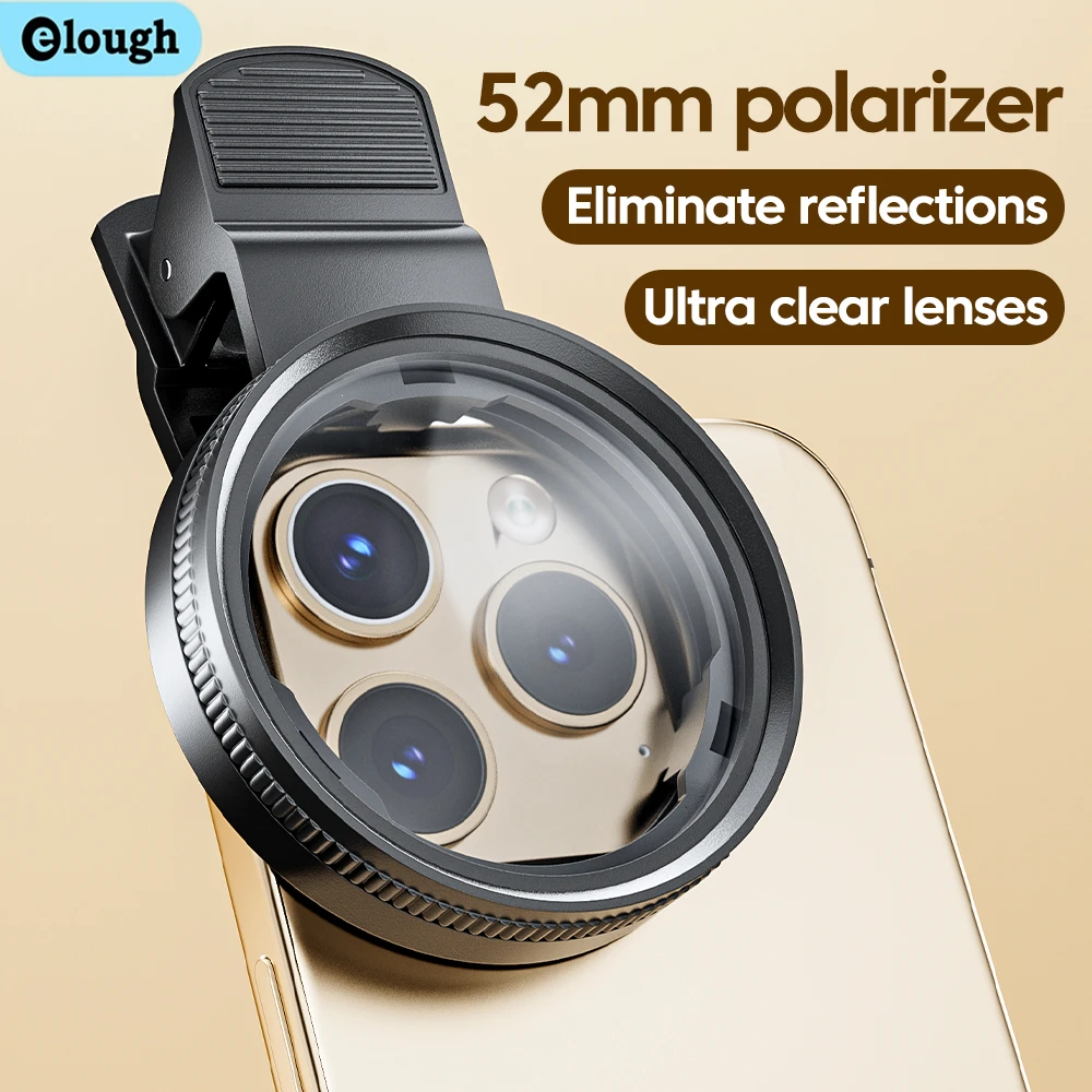 

Elough Mobile Phone Lens Wide Angle Micro Camera Lens For iPhone Android Zoom Fish Eye HD Smartphone Lenses With Phone Clip