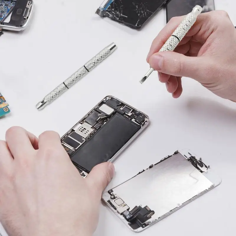 Óculos chave de fenda de aço inoxidável óculos chave de fenda portátil ferramenta mão precisão chave de fenda ferramenta telefone relógio ferramenta reparo