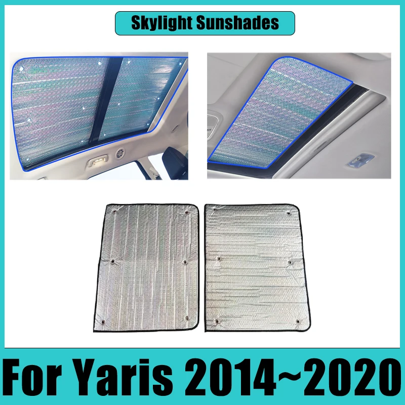 

For Toyota Yaris Hatchback XP150 2014~2020 Accessories Sunscreen Curtain Covers Sun Visors Sunroof Winshield Auto Accessories