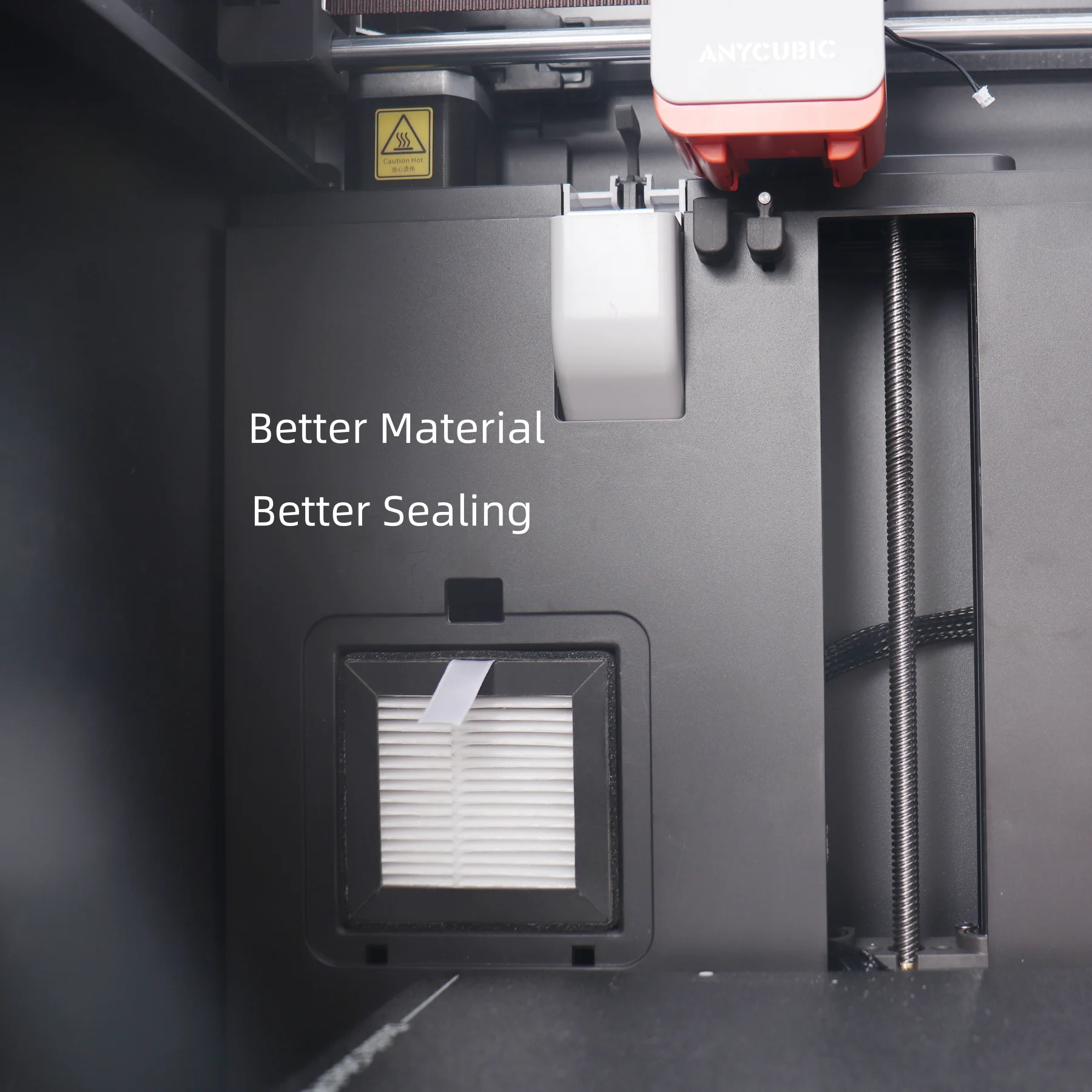 

3D-принтер Anycubic Kobra S1 HEPA 13, фильтр для очистки воздуха с активированным углем — лучший материал, высокоэффективный запах