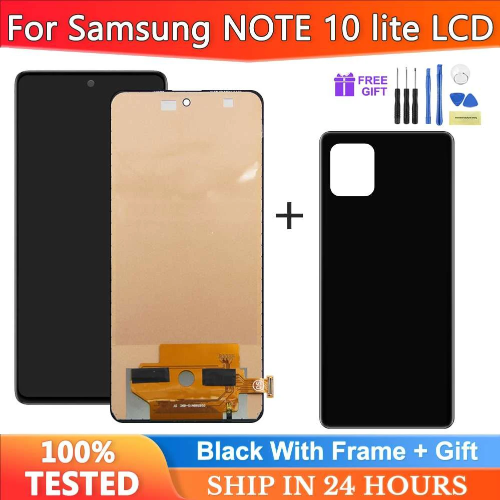 

TFT For Samsung Galaxy Note 10 Lite Lcd Display N770 N770F/DS N770F/DSM Touch Screen Digitizer For Samsung note10 lite