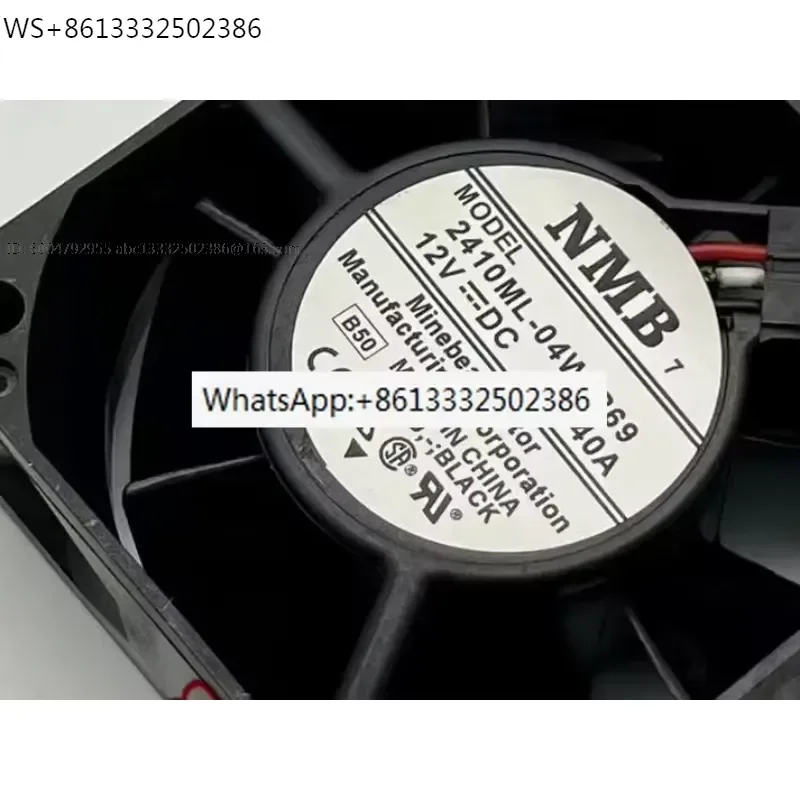 NMB-MAT 2410ML-04W-B69 B50 DC 12V 0.40A 60x60x25mm Server Cooling Fan