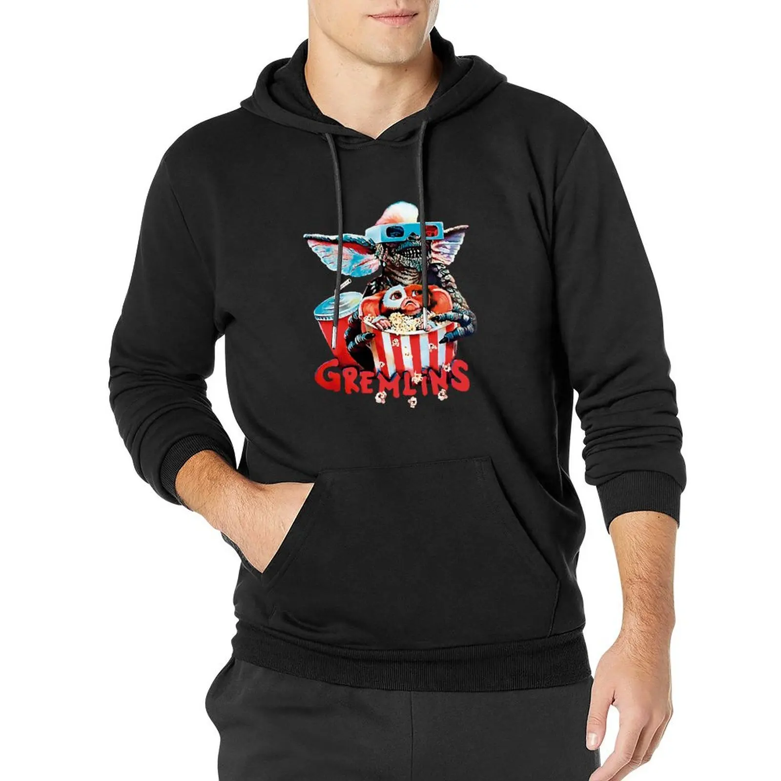 Gremlins Pullover Hoodie men wear anime clothes japanese style men's hoodies