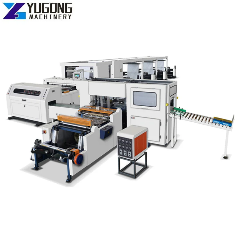 YUGONG Paper Making Machinery Writing A4 Copy Paper Making Machine, Paper Mill Machine A4 Paper Cutting Packaging Machine