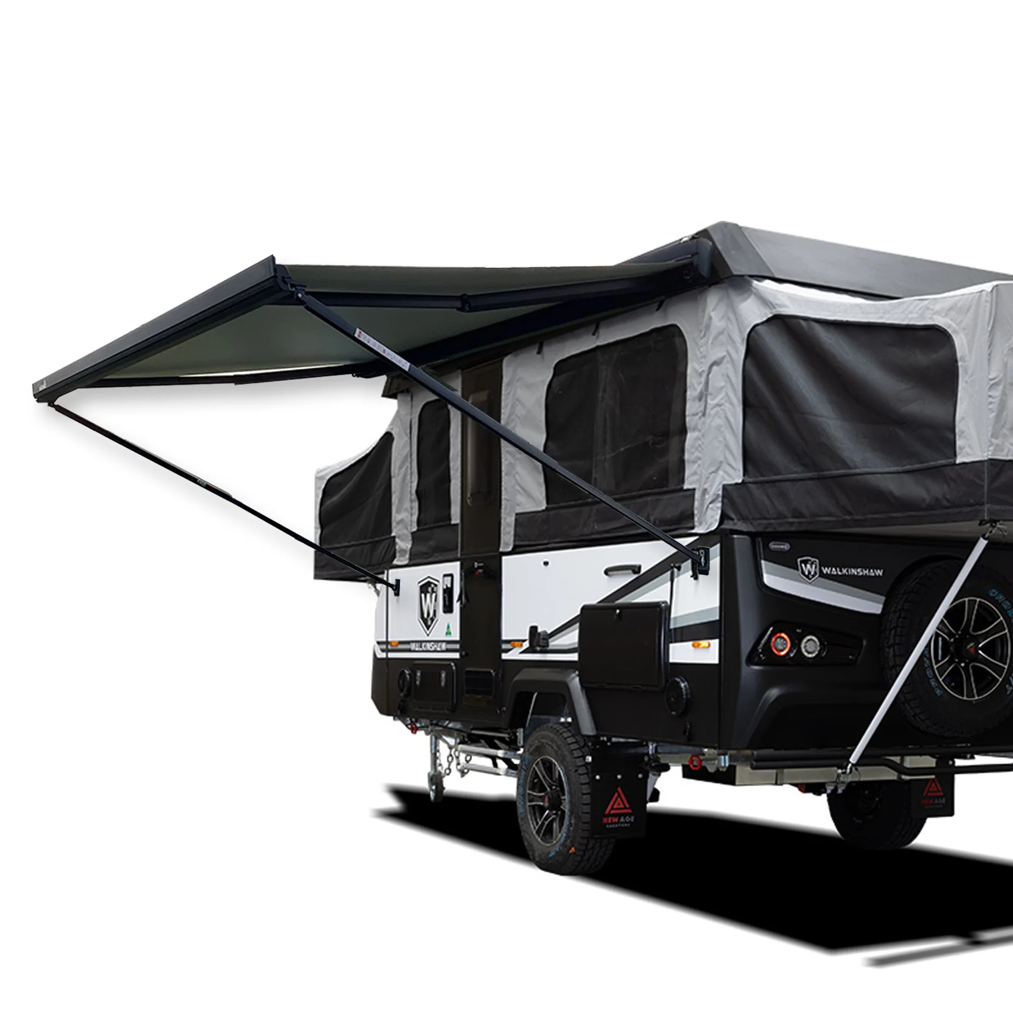 Full Cassette Motorized Rv Awning Electric Motorhomes Trailer Accessories Sun Camper Shade