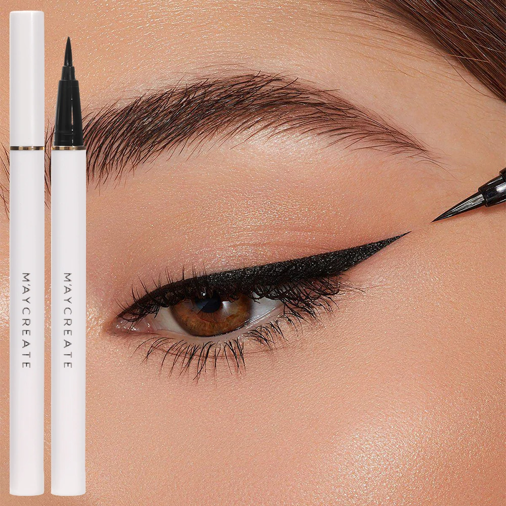 Long Lasting Eyeliner Pencil Waterproof Quick Dry Brown Black Ultra-thin Last Lower Eyelash Pencil Makeup Eye Beauty Cosmetics