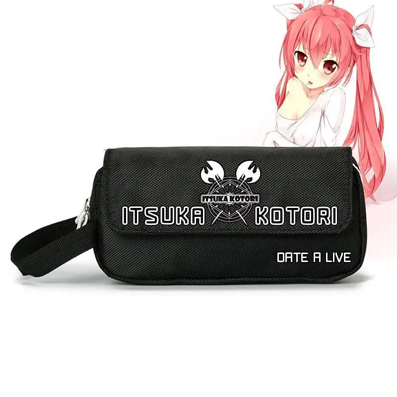 Anime DATE A LIVE Tokisaki Kurumi Kotori Itsuka Yatogami Tohka Tobiichi Origami Etc. Storage Pencil Case Stationery Gift