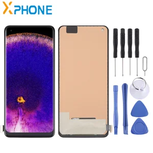 Bilashmart OPPO Find X5 Pro TFT Material OEM LCD Screen with Digitizer Assembly Mobile Phone Replacement part，not curved screen