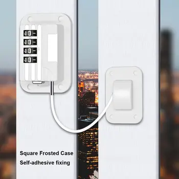 嬰兒安全鎖,無需鑽孔,冰箱密碼鎖,黏性設計,用途廣泛,也適用於櫥櫃和酒櫃 12 最佳銷售 冰箱鎖 - №6