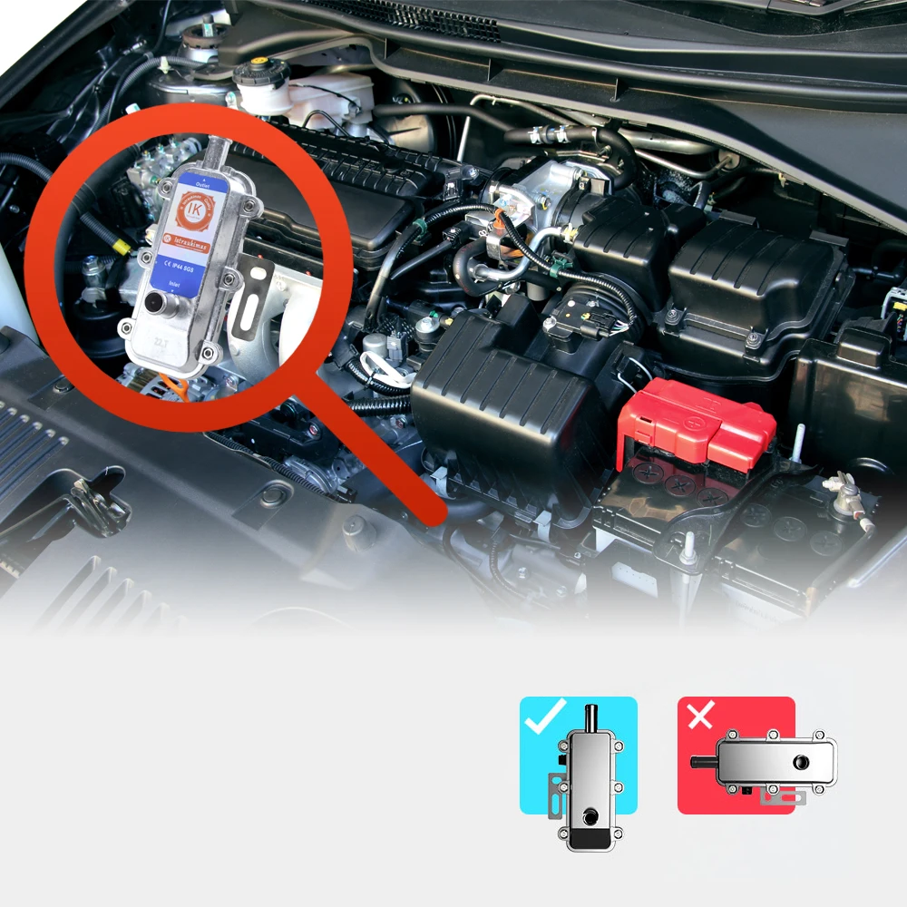 220V 2000W Car Engine Preheater Engine Heater Truck Motor SUV Boat Air Parking Heater Automobile Preheater EU Plug