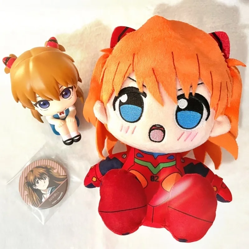 

GSC Plush Doll EVA Rei Ayanami Asuka Langley 17 Cm Soft Stuffed Authentic Anime Collectible Toy For Anime Enthusiasts In Stock