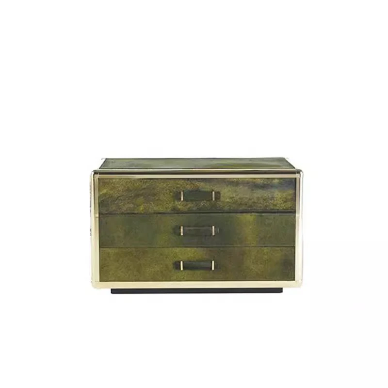 Armadi della metà del secolo Comodino Legno Classificatori di stoccaggio di lusso Comodino Decor Trendy Mesa De Cabeceira Mobili da salone