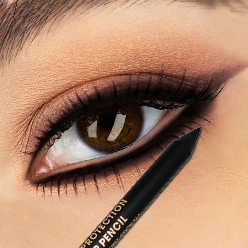 Matte Lip Liner Eyeliner Pen Waterproof Lasting Shimmer Black White Brown Lying Silkworm Eye Shadow Gel Pencil Makeup Cosmetic