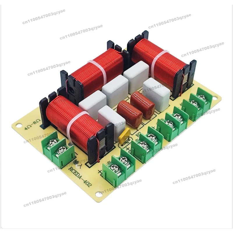 Frequency Divider, One High, One Medium and Two Low Four-way Audio, Solder-free Home Speaker, Modified Divider