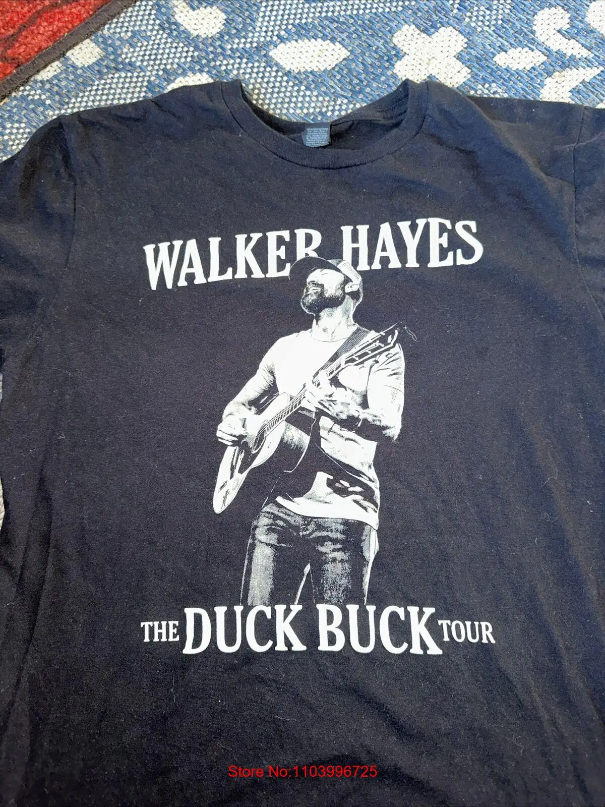 Walker Hayes Duck Buck Tour M tshirt Concert Country Music Houston Rodeo 2023 S