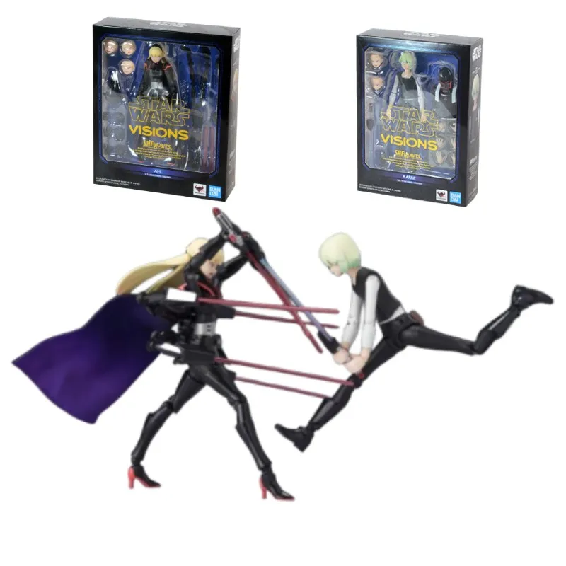 

Женские фигурки героев мультфильма «Звездные войны» Am Karre 140 мм, модели Shf, коллекционные рождественские игрушки