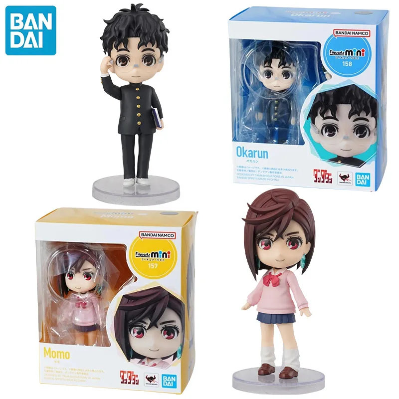 

Bandai Genuine Figuarts Mini DAN DA DAN Anime Character Takakura Ken Ayase Momo Kids Christmas Gift Collection Action Toys Model