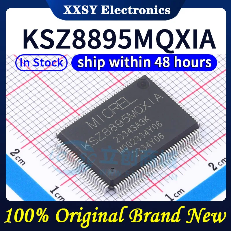 

KSZ8895MQXIA QFP128 Высокое качество 100% оригинал Новый