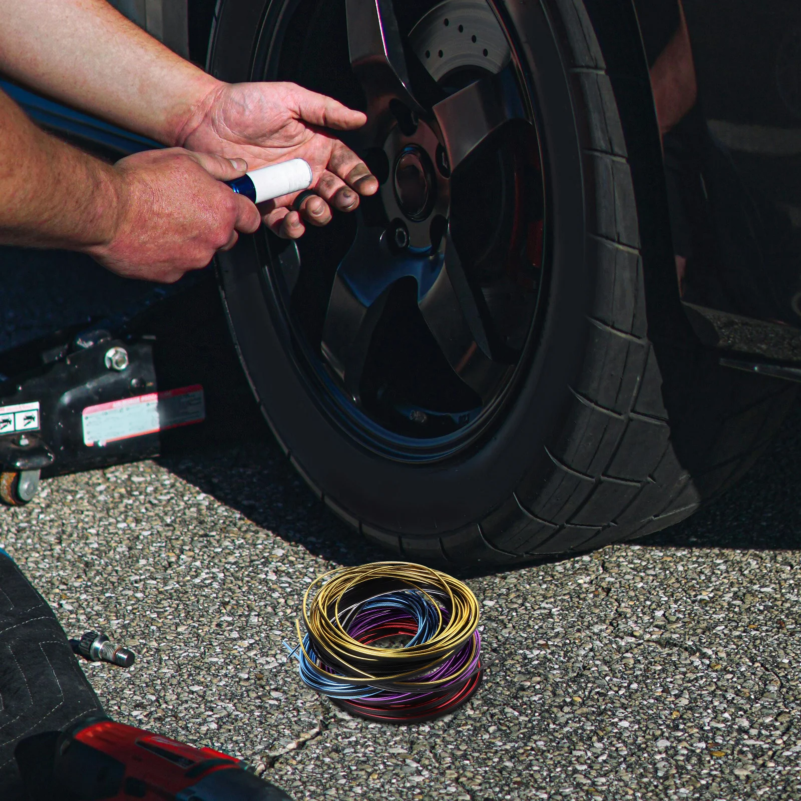 

5Pcs Car Dashboard Trim Strips Easy Install Diverse Tastes Match Any Vehicle Interior 5m Decoration Strip for Car