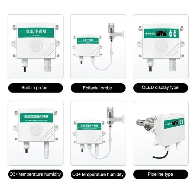 Hot Sale RS4845 Ozone Sensor Online Gas Concentration MonitorIndustrial O3 Concentration Transmitter