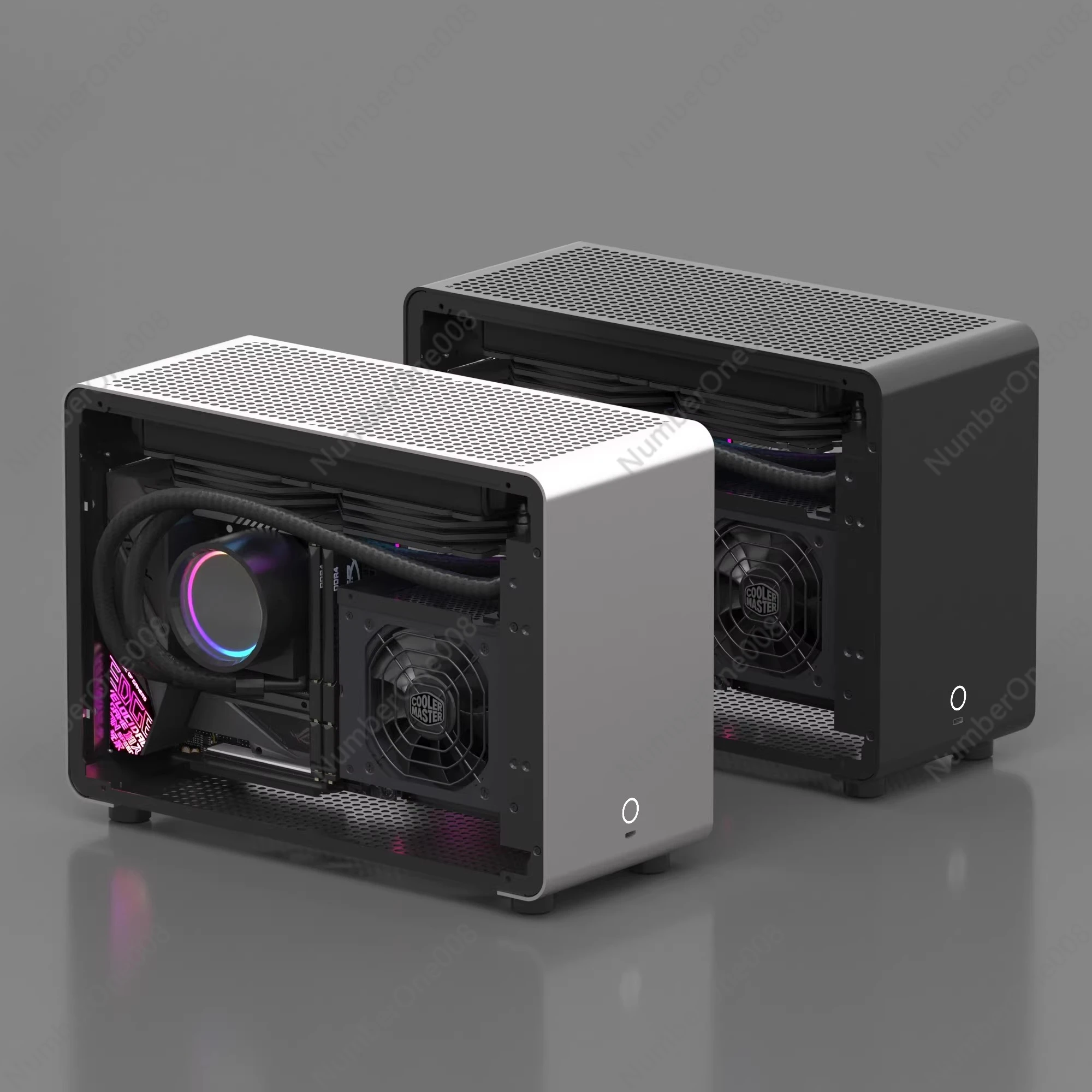 Caja de Ordenador G1-pro ITX d - Mini Itx Case Water Cooling Support reseña y precio
