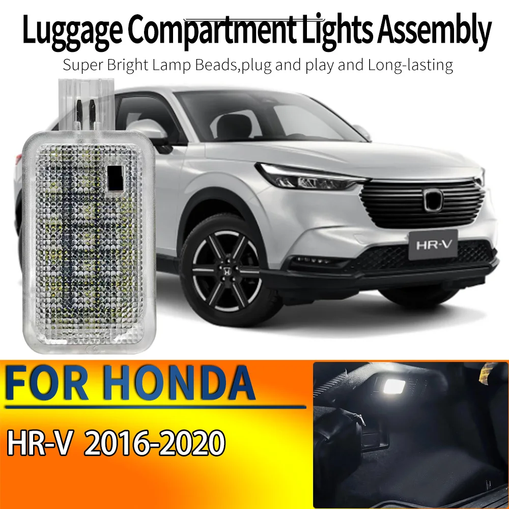 1Pcs Car Led Luggage Compartment Lights Assembly Rear Boot Trunk Lamp Plug and Play For Honda HR-V HRV 2016 2017 2018 2019 2020