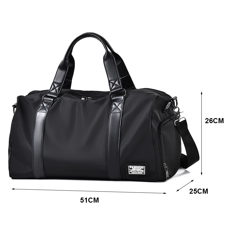 Toposhine Nylon Fabric Travel Handbag Fashion Casual Large Daily Commuter Shoulder Bag Hot Selling High Quality Portable Men Bag