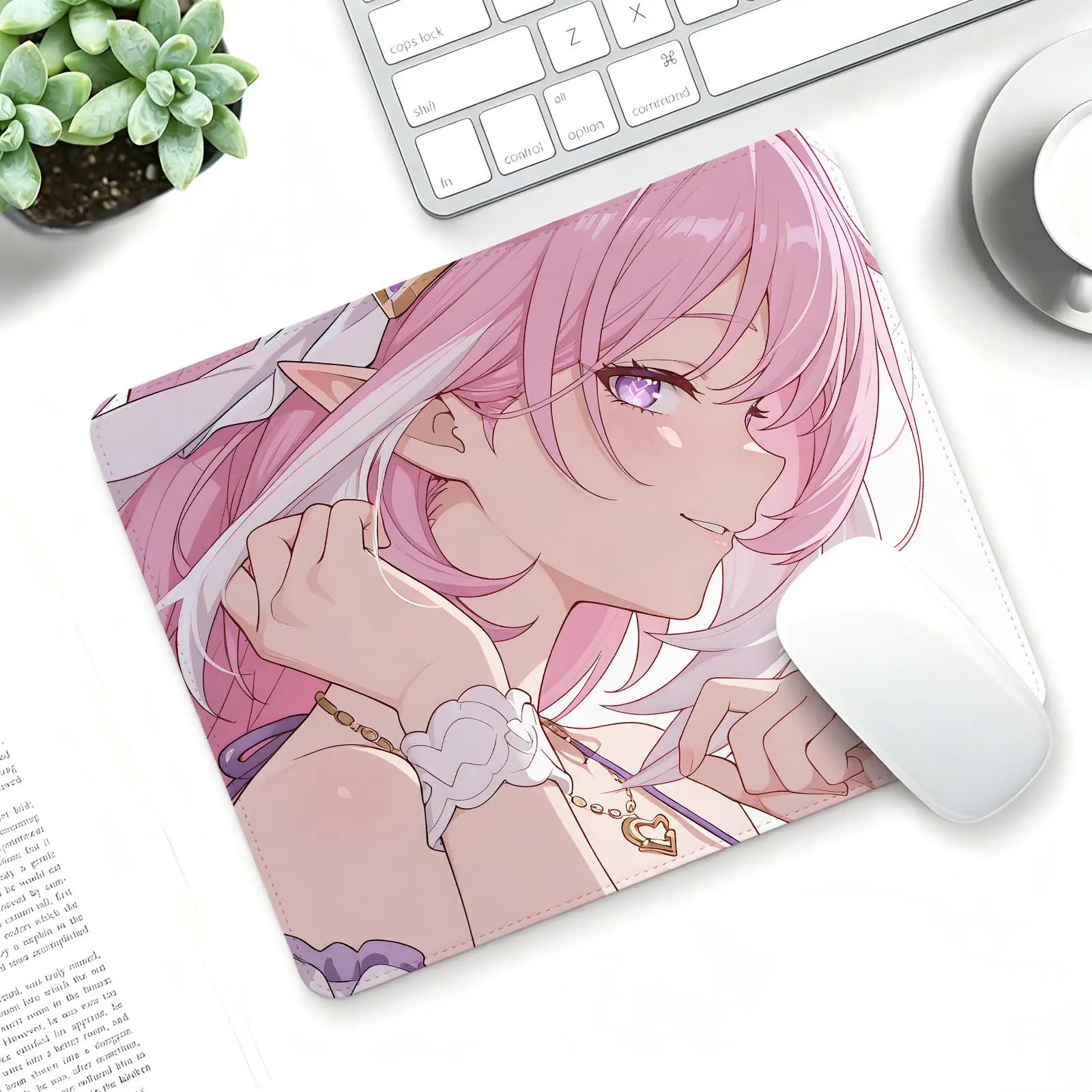 Regular gaming mouse pad Zenless Zone Zero Remielle Dan S/M/L size Office mouse pad Laptop desk mat Stitched edge mouse pad