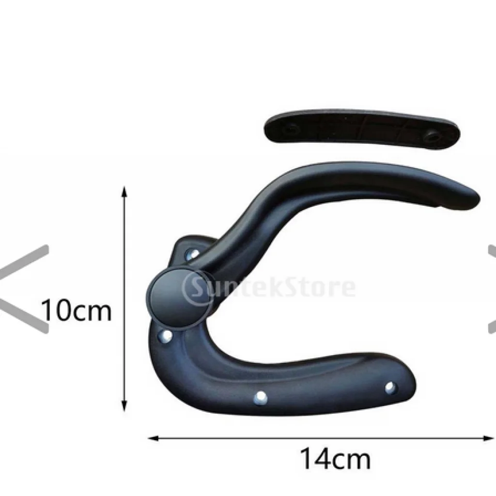 Office Chair Adjustable Arm with Pads Sturdy Ergonomic Accessories Replacements Support Arms and Elbow for Swivel Chair