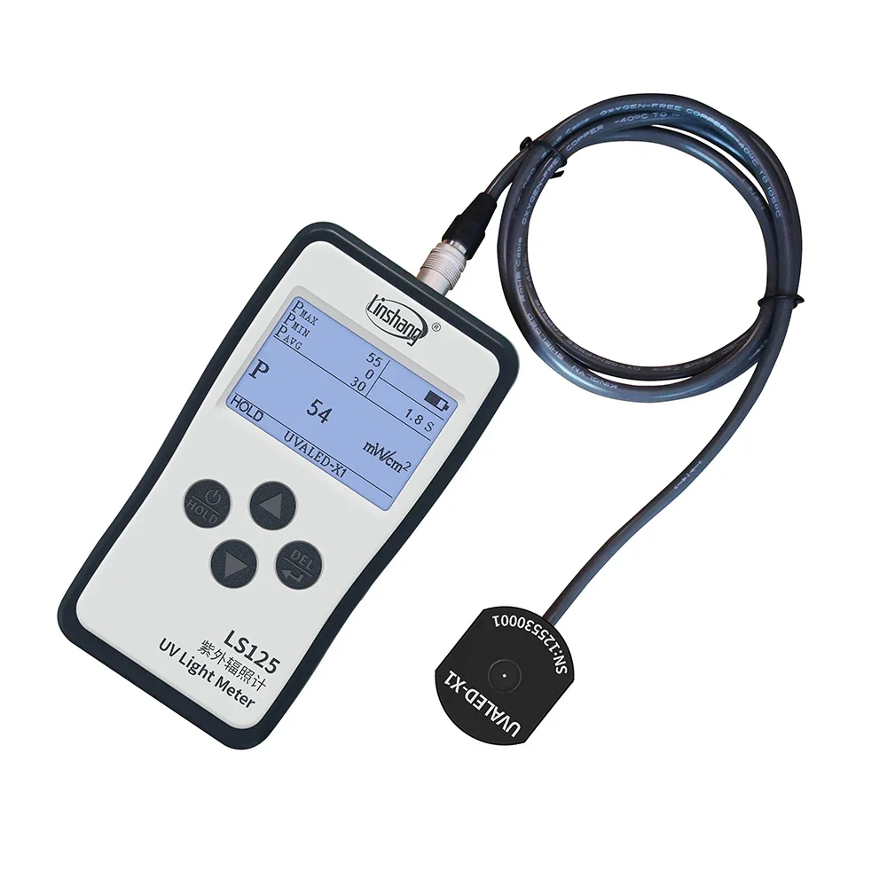 UVC Meter UV Intensity Meter UV Light Tester Linshang LS125