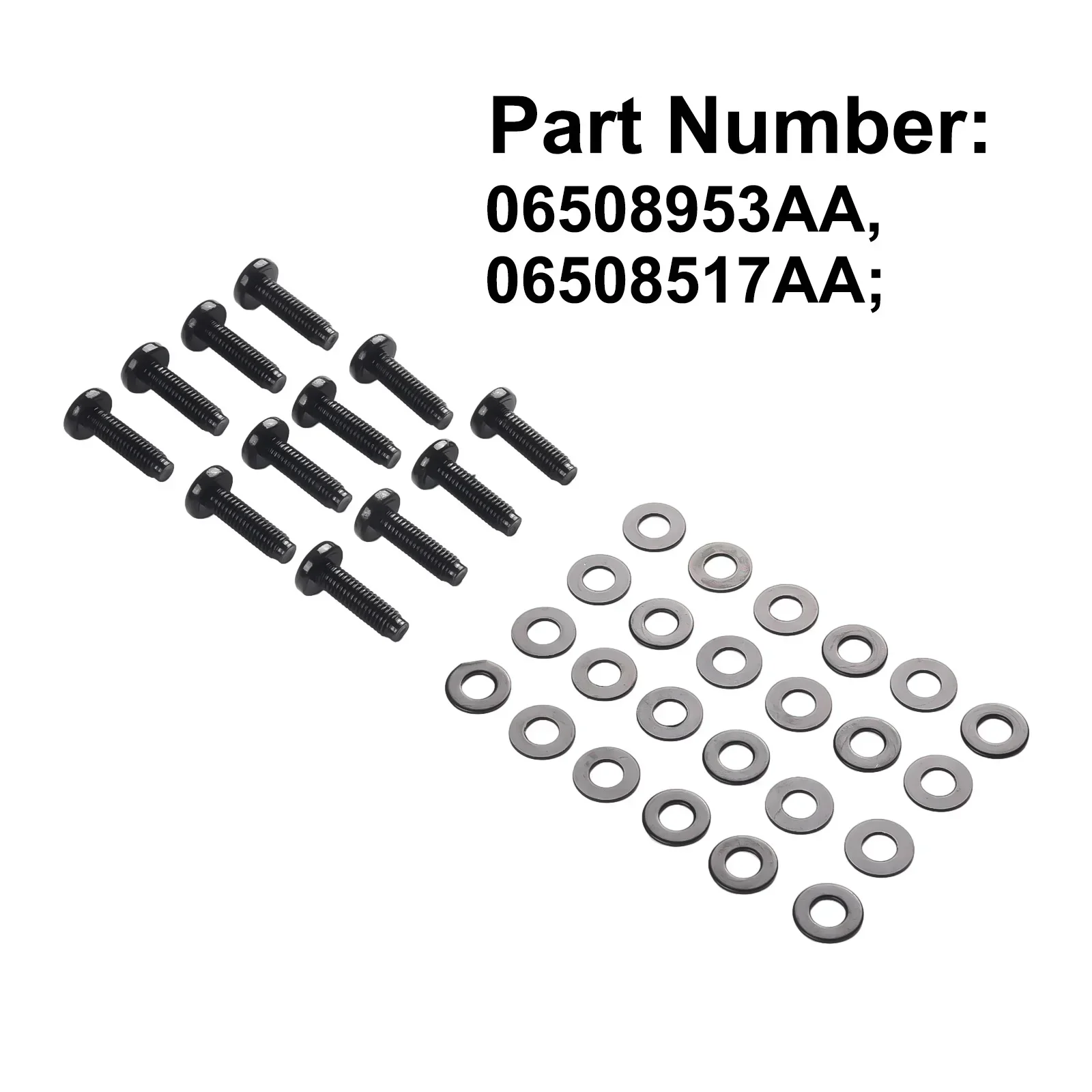 For Jeep Wrangler YJ JK JKU Models (2007+) Screws Torx Screws Bolts Windshield Frame Accessories Exterior High Quality Parts