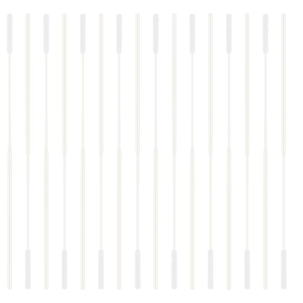 50 個の鼻腔綿棒使い捨てフロッキング軽量ポータブル鼻咽頭採取綿棒病院の研究室のサンプリング用