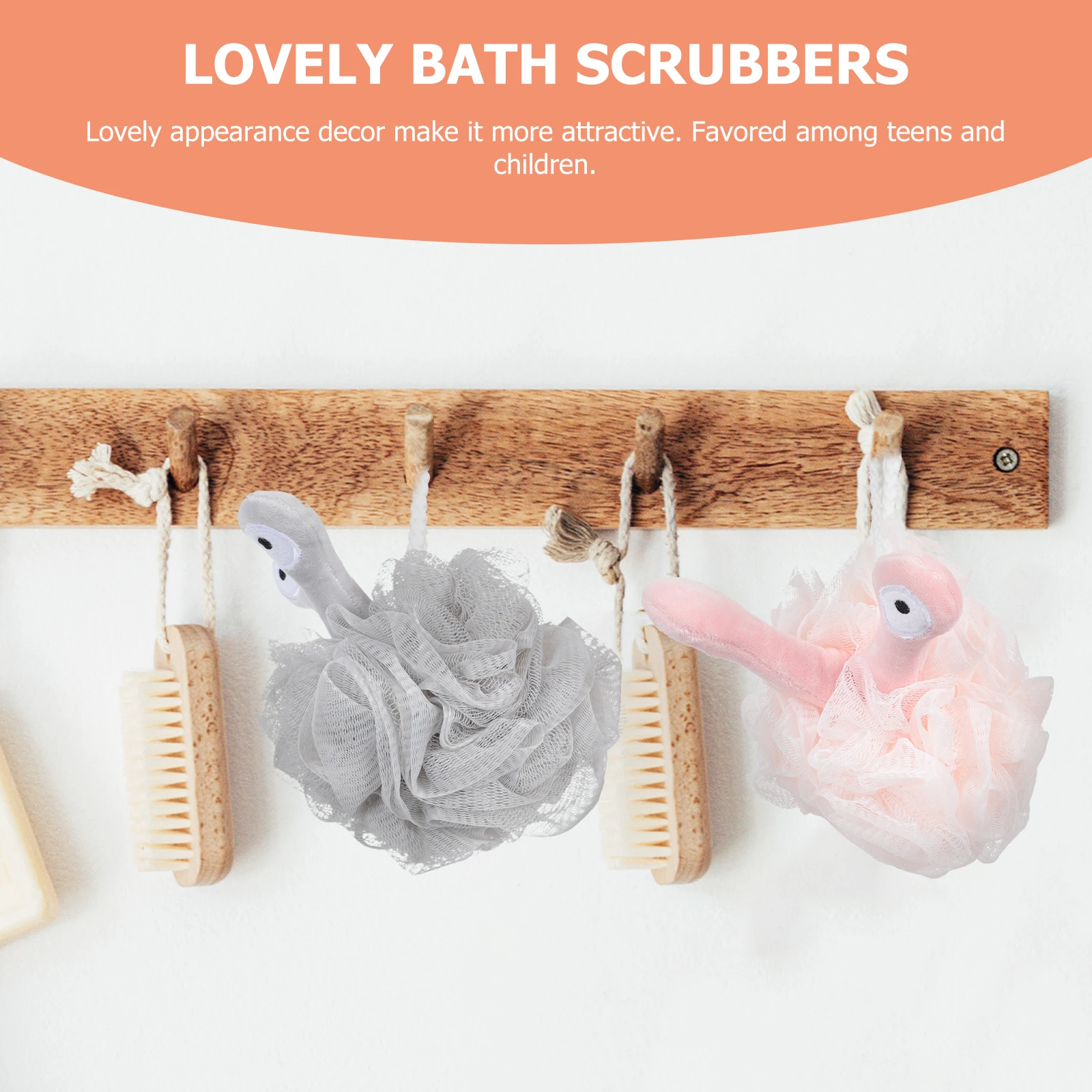 3 قطع من كرات الاستحمام على شكل زهور كرتونية، كرات استحمام جميلة للبالغين، كرة استحمام متينة، كرة تنظيف للجسم، حمام على شكل زهرة الاستحمام #1